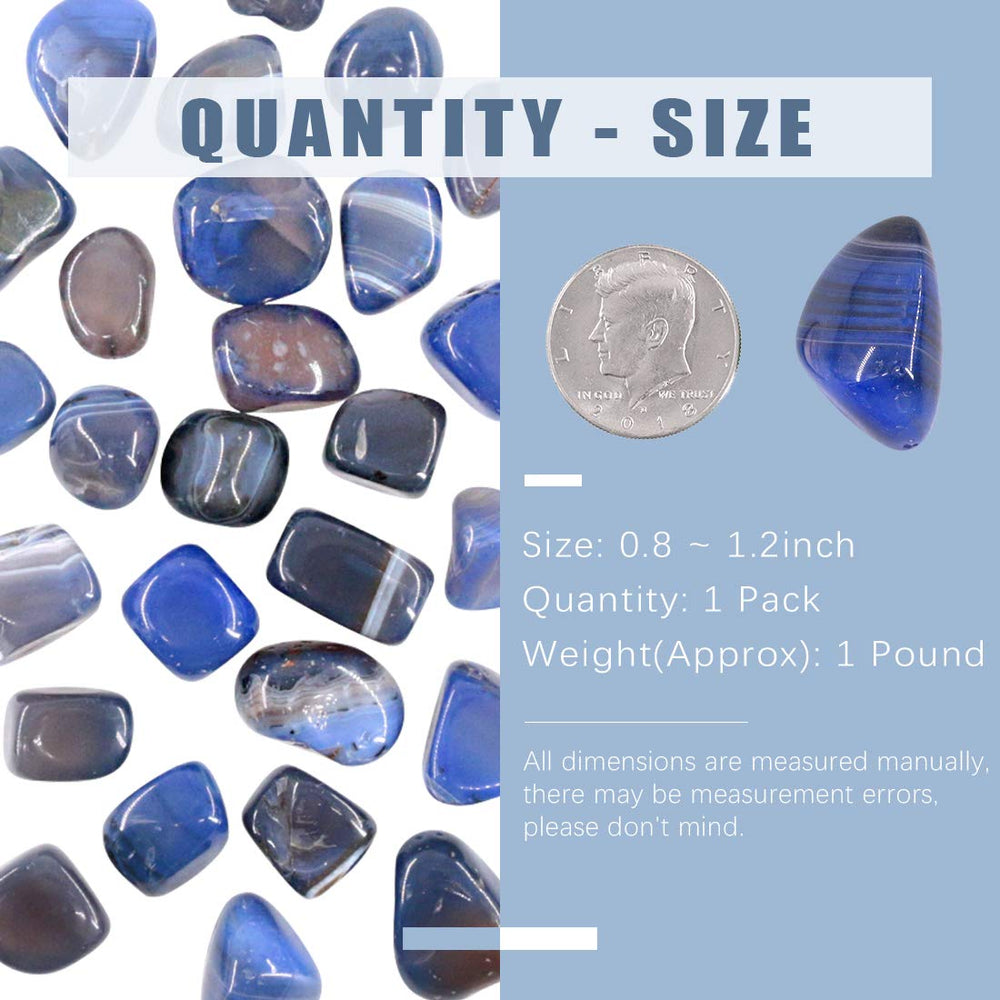 Swpeet large stone chips for DIY jewelry projects and displays.