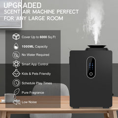 SWUVUXO 1000ml tank visual highlighting long-lasting fragrance