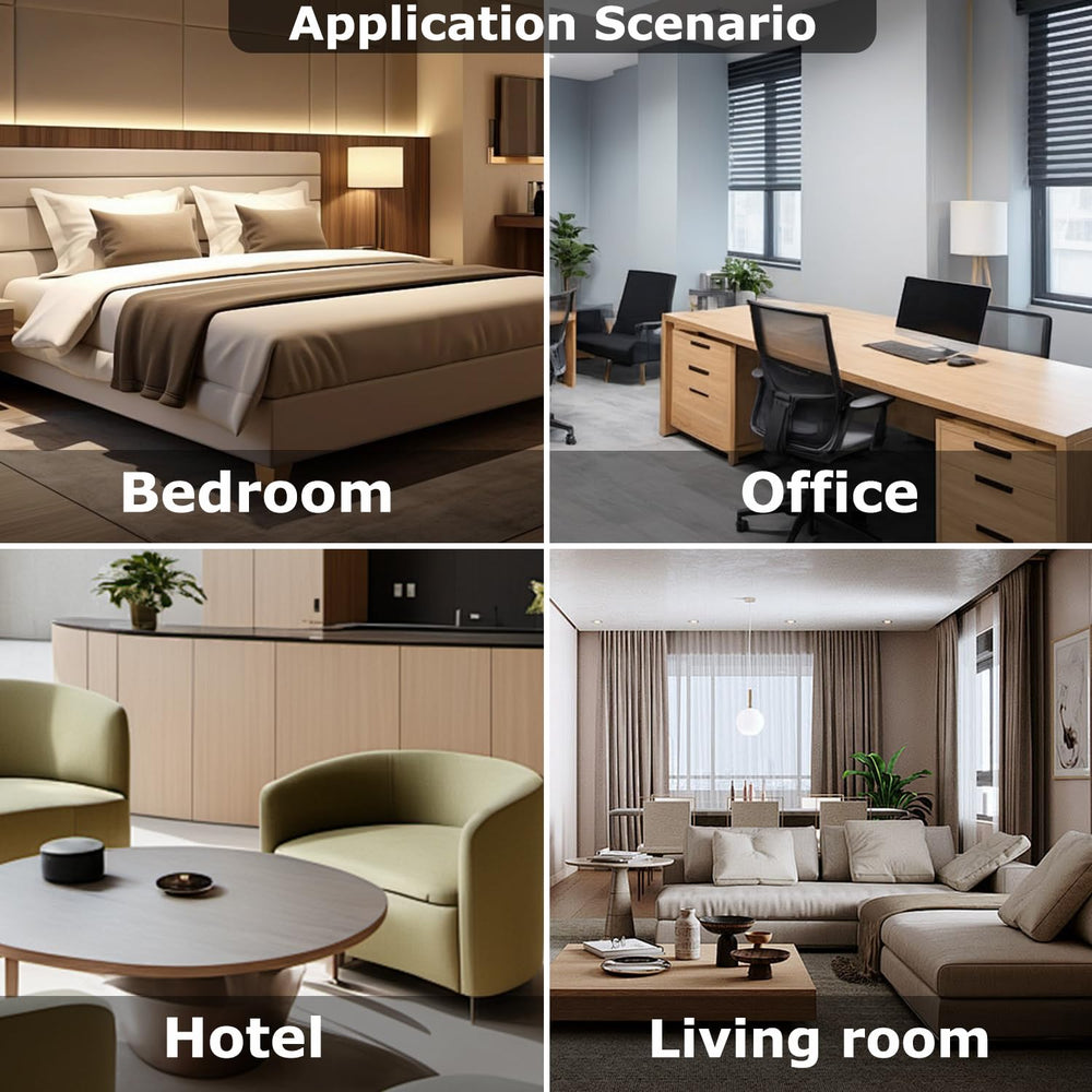 SWUVUXO diffuser demonstrates wide coverage for large rooms