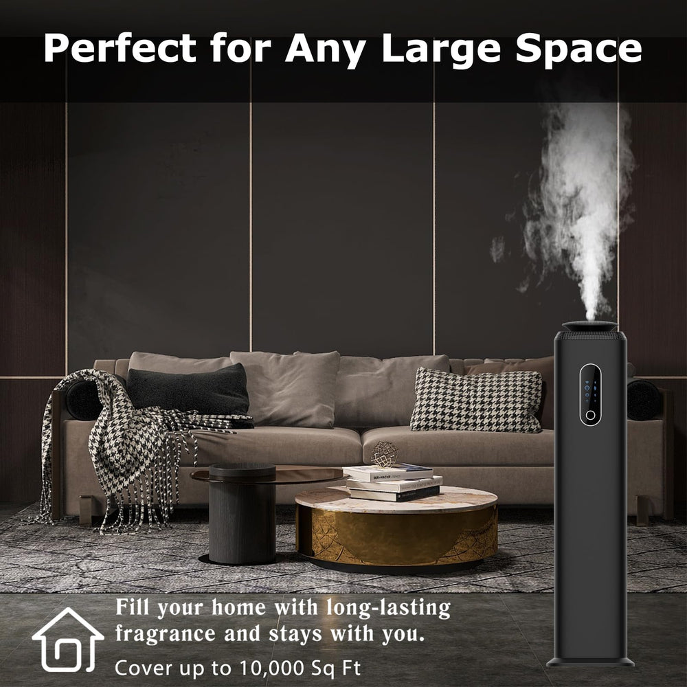 Swuvuxo Quiet diffuser operating at 34dB for peaceful spaces.