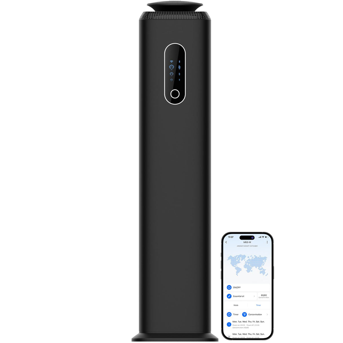 Swuvuxo Tower Diffuser 1000ml delivering consistent fragrance for large spaces.