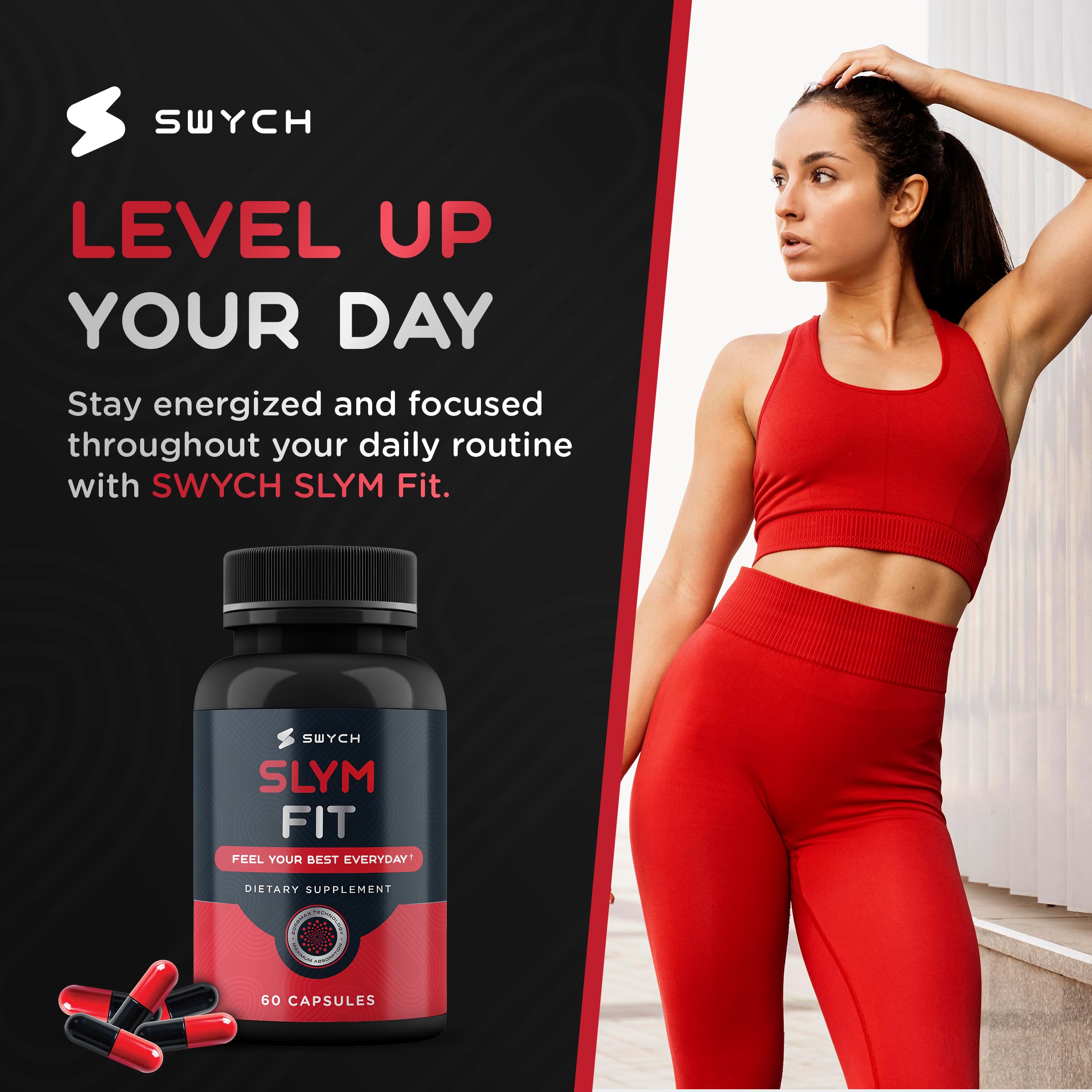 SWYCH SLYM FIT travel packaging supports convenient weight management on the go