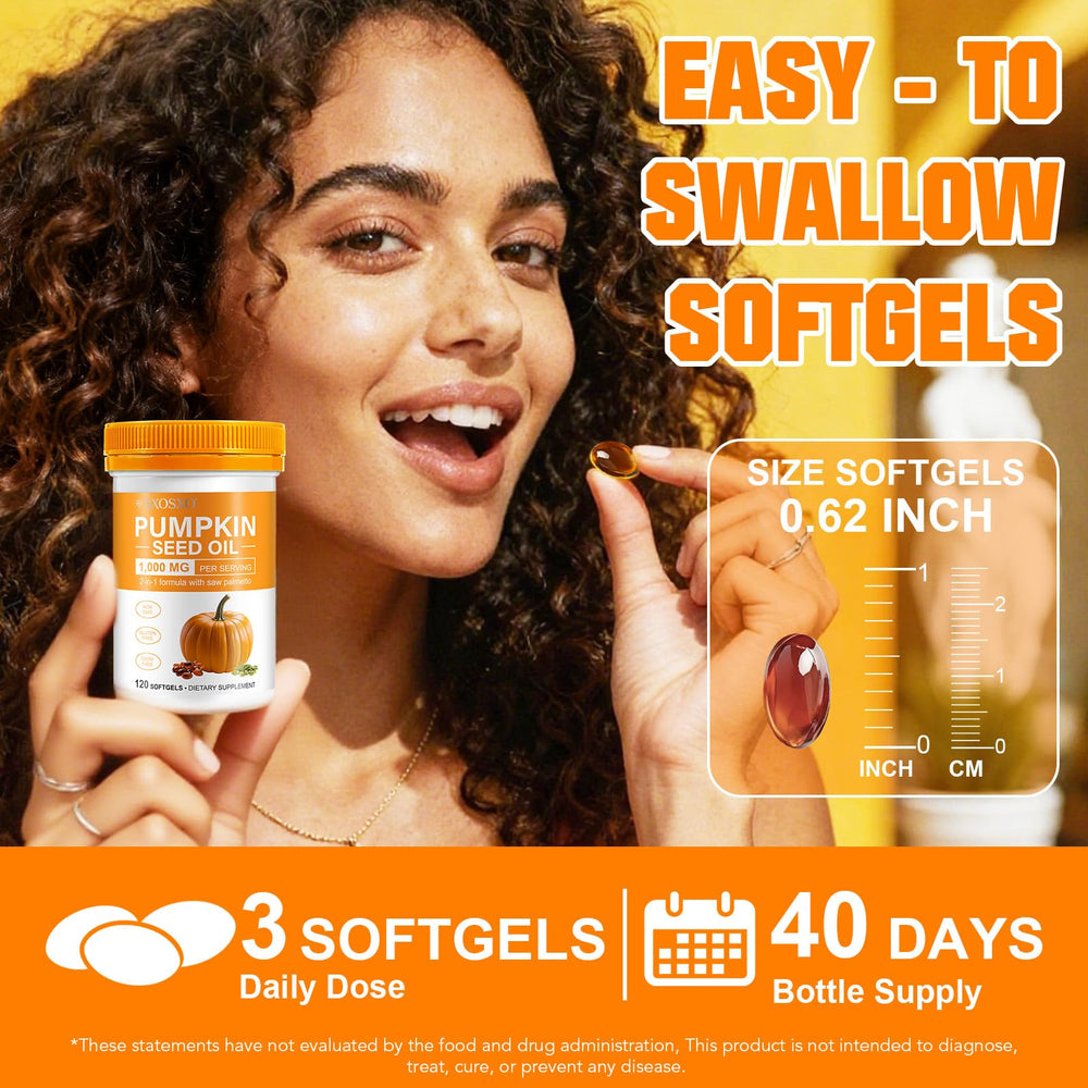 SXOSXO pumpkin seed oil ingredients graphic emphasizes pure cold-pressed extract.