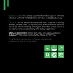 SYMNUTRITION Leucotomos ingredients label emphasizes clean vegan gluten-free formula.