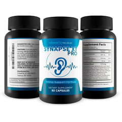 Synapse XT Pro herbs blend image highlights ginseng and turmeric as key ingredients.