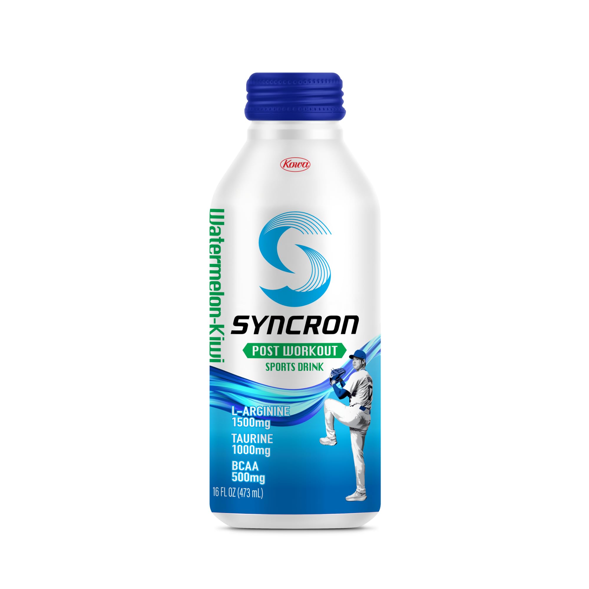 Syncron ready-to-drink format saves time during workouts.
