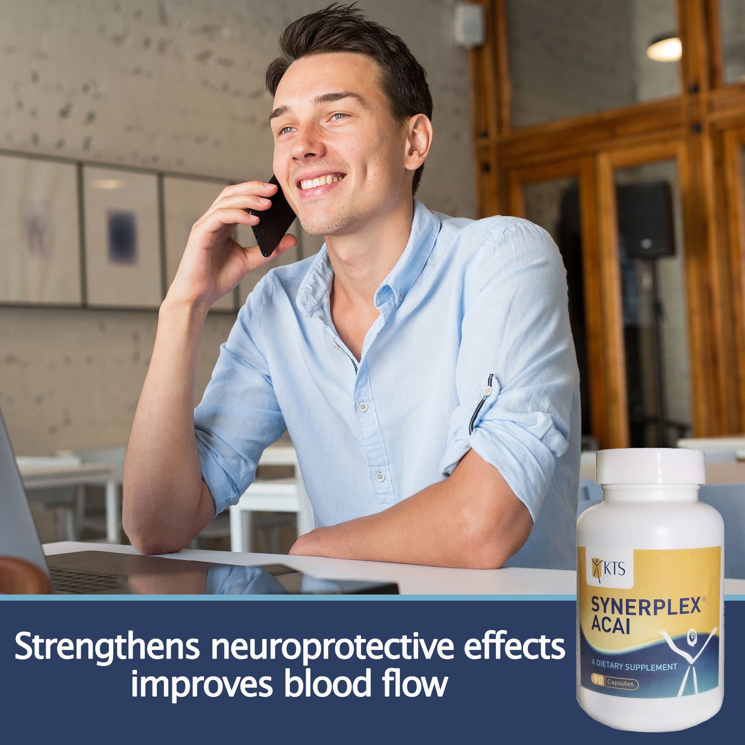 Synerplex Acai Capsules pour view for quick, nutrient-dense intake.