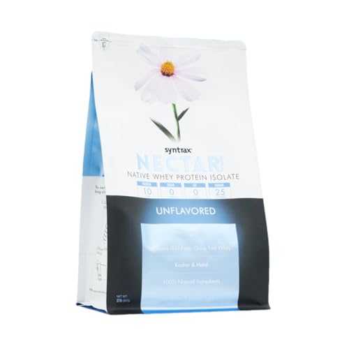 Syntrax Nectar Medical rBST-free grass-fed whey supports clean protein intake