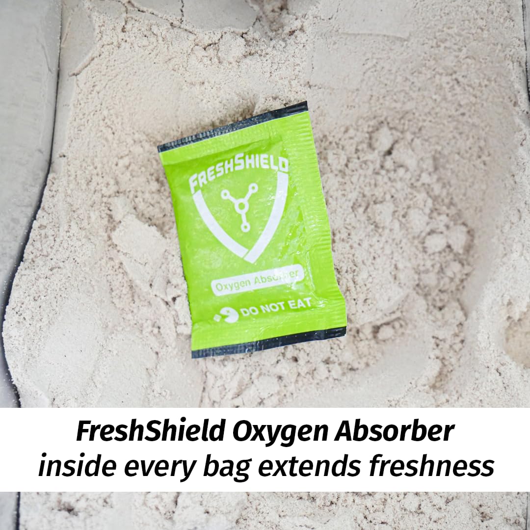 Syntrax Trophix grass-fed whey label emphasizing rBST-free protein quality.