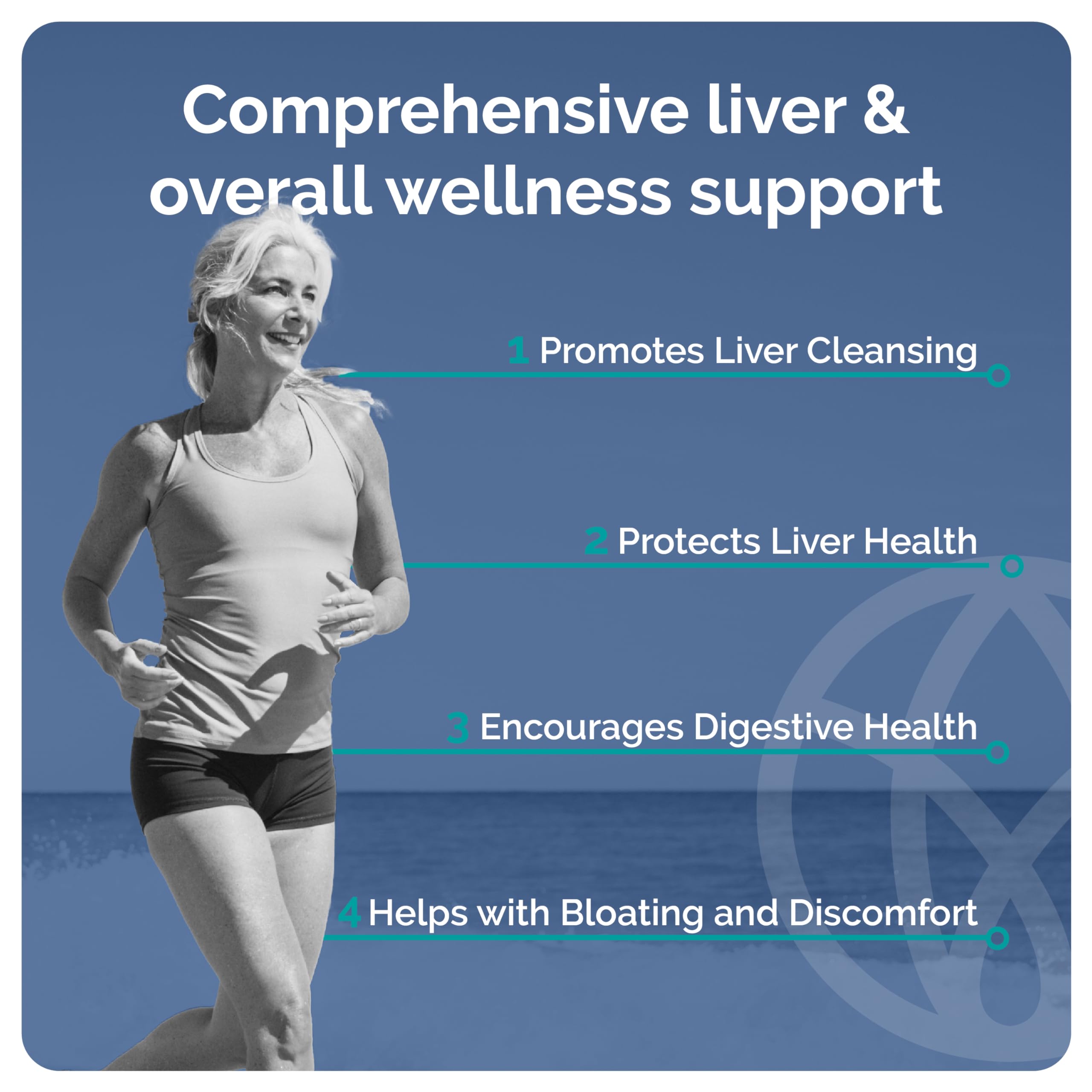 SYNVITE Liver Wellness bottle with milk thistle capsules for liver care