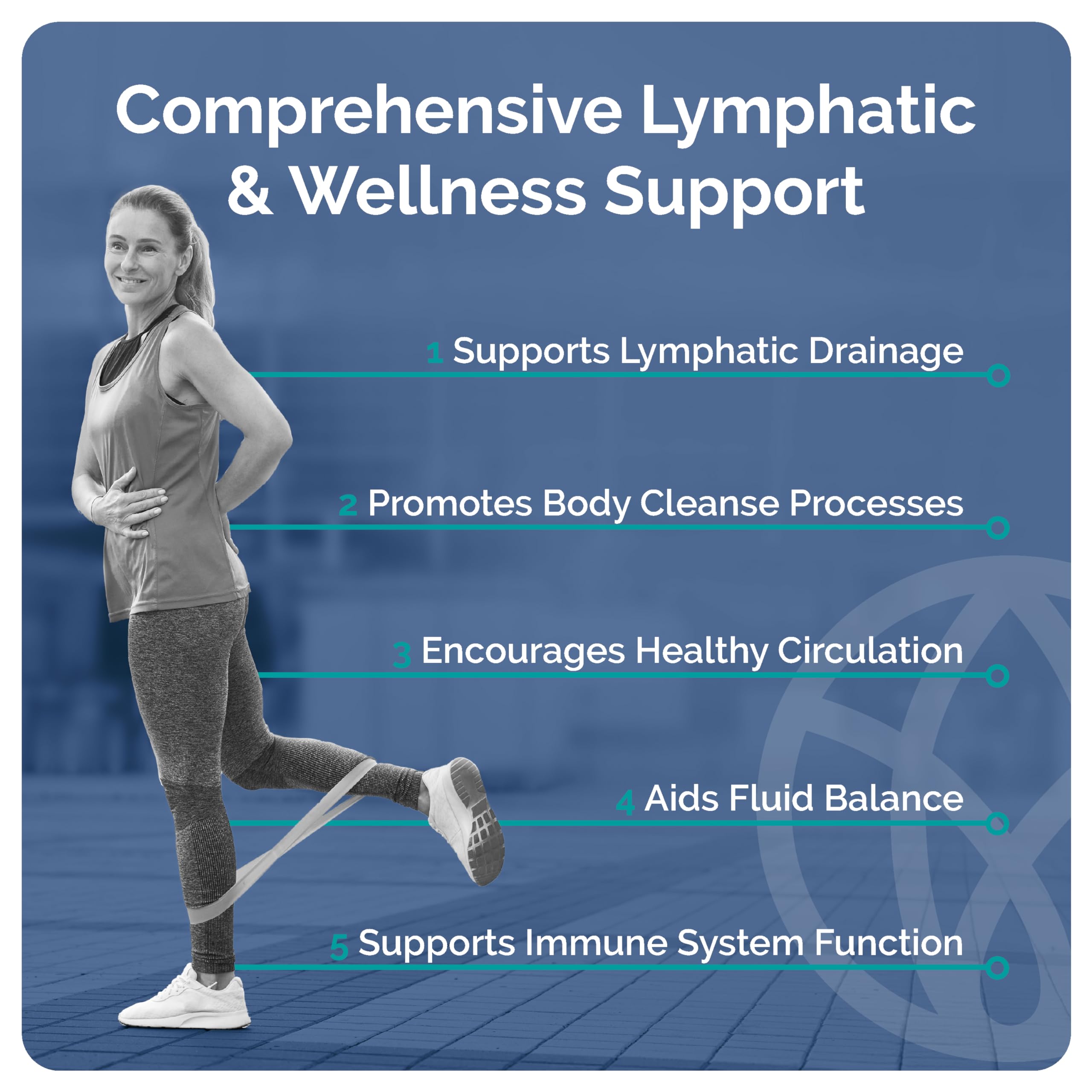 SYNVITE LymphaFlo dandelion ingredient closeup for fluid balance.
