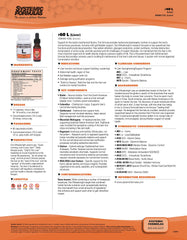 Systemic Formulas L bottle label highlights gluten-free and clean ingredients