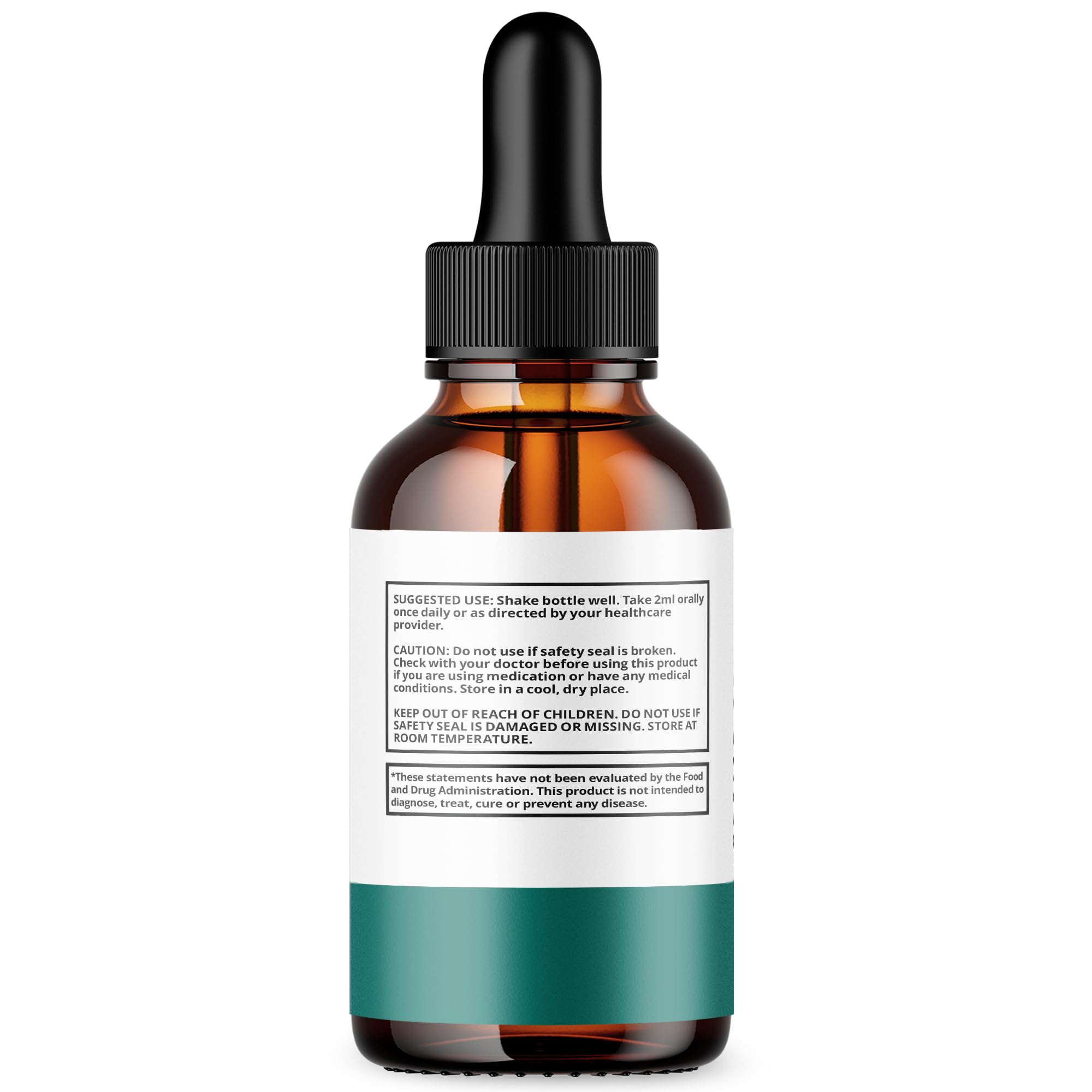 Syvor Drop The Pounds Drops bottle with glass suggesting infusion of wellness.