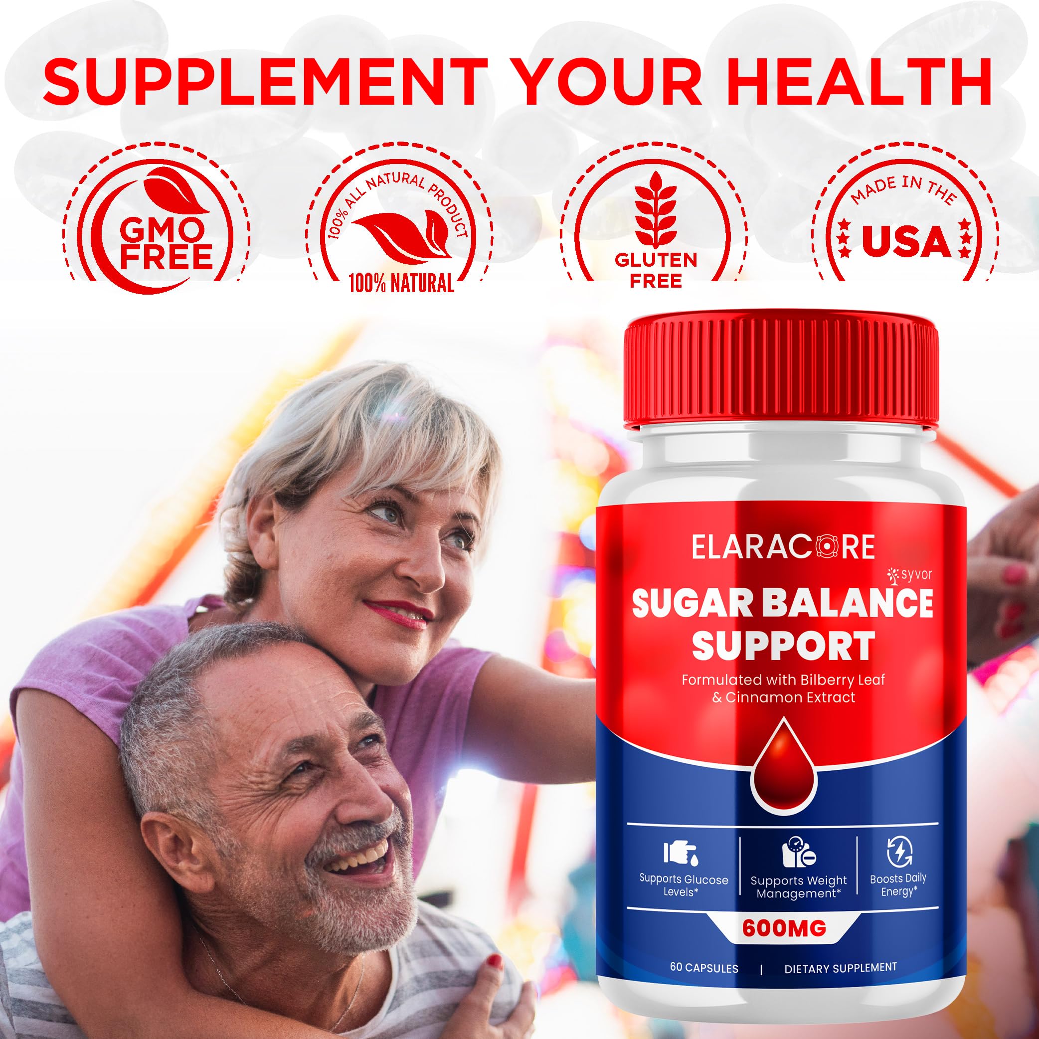 Syvor Elara Core bottle cap image highlights safe, convenient daily use.