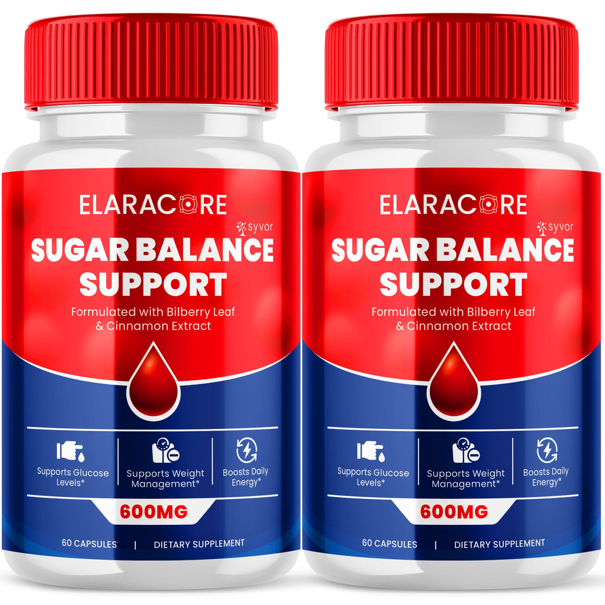 Syvor Elara Core two-pack bottle view showing premium packaging for daily balance.