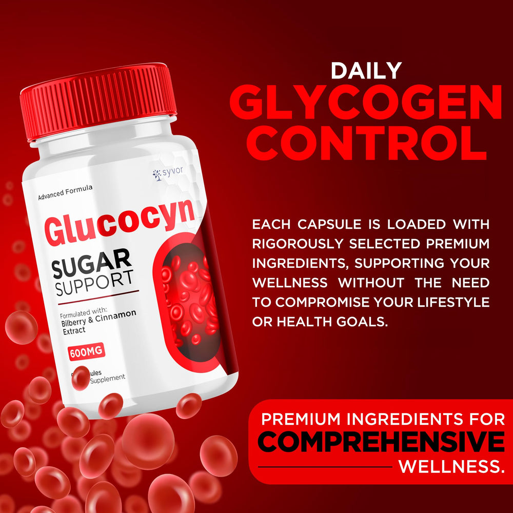 Syvor Glucocyn 2-pack on shelf for easy ongoing supplementation.