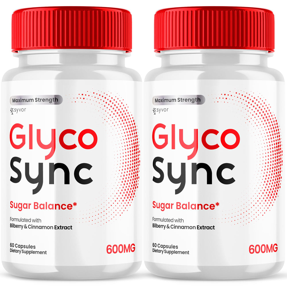 Syvor Glyco Sync Balance bottle for easy daily supplementation.
