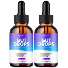 Syvor Gut Drops bottle front view for daily biome support