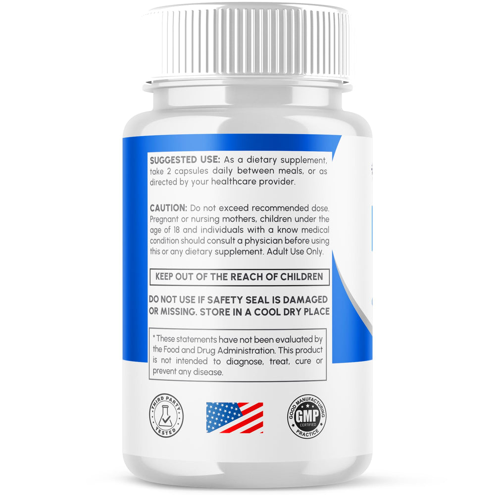 Syvor Nerve Flow label close-up emphasizing all-natural ingredients.