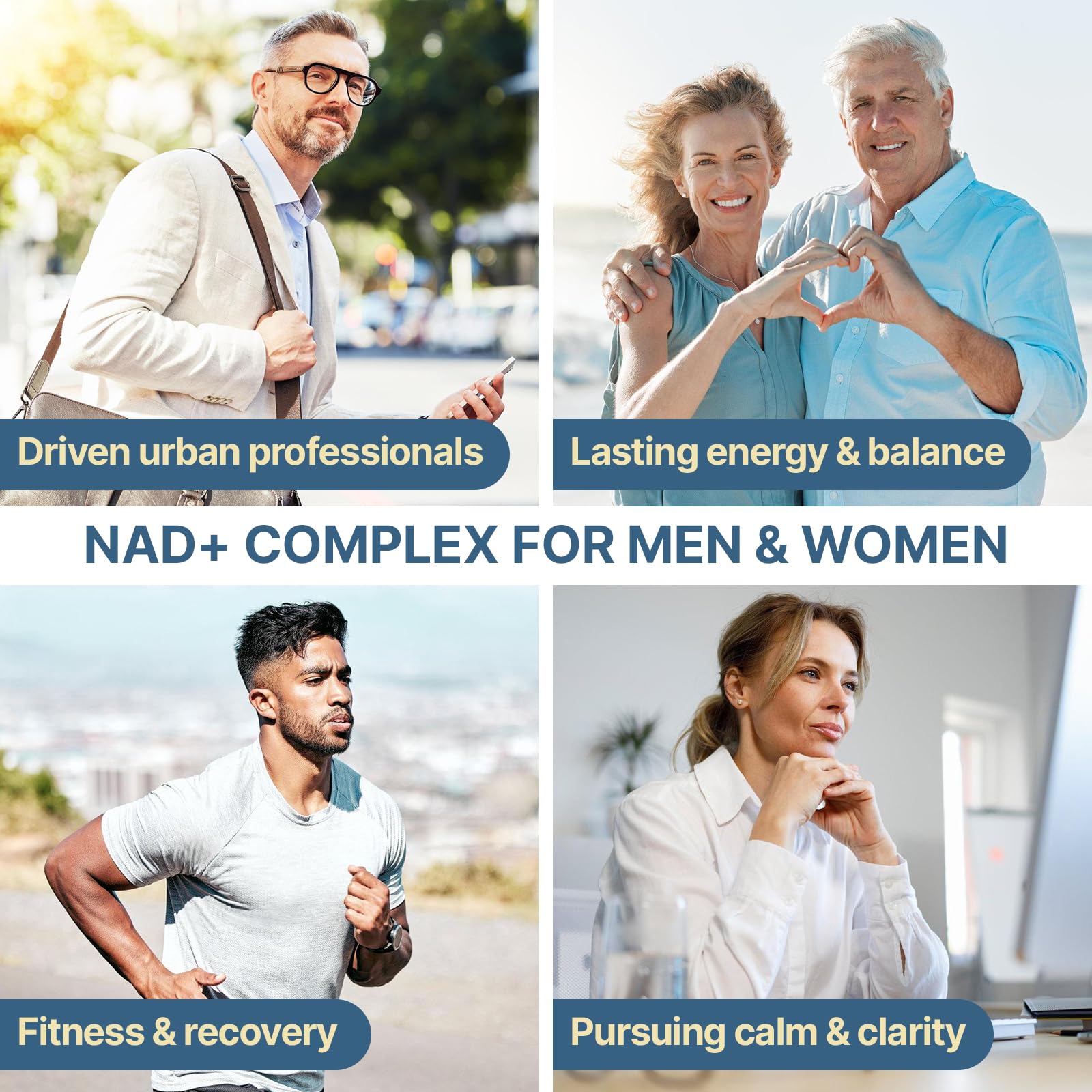 SYZY GENICS NAD+ softgels in blister pack ready for on-the-go use.