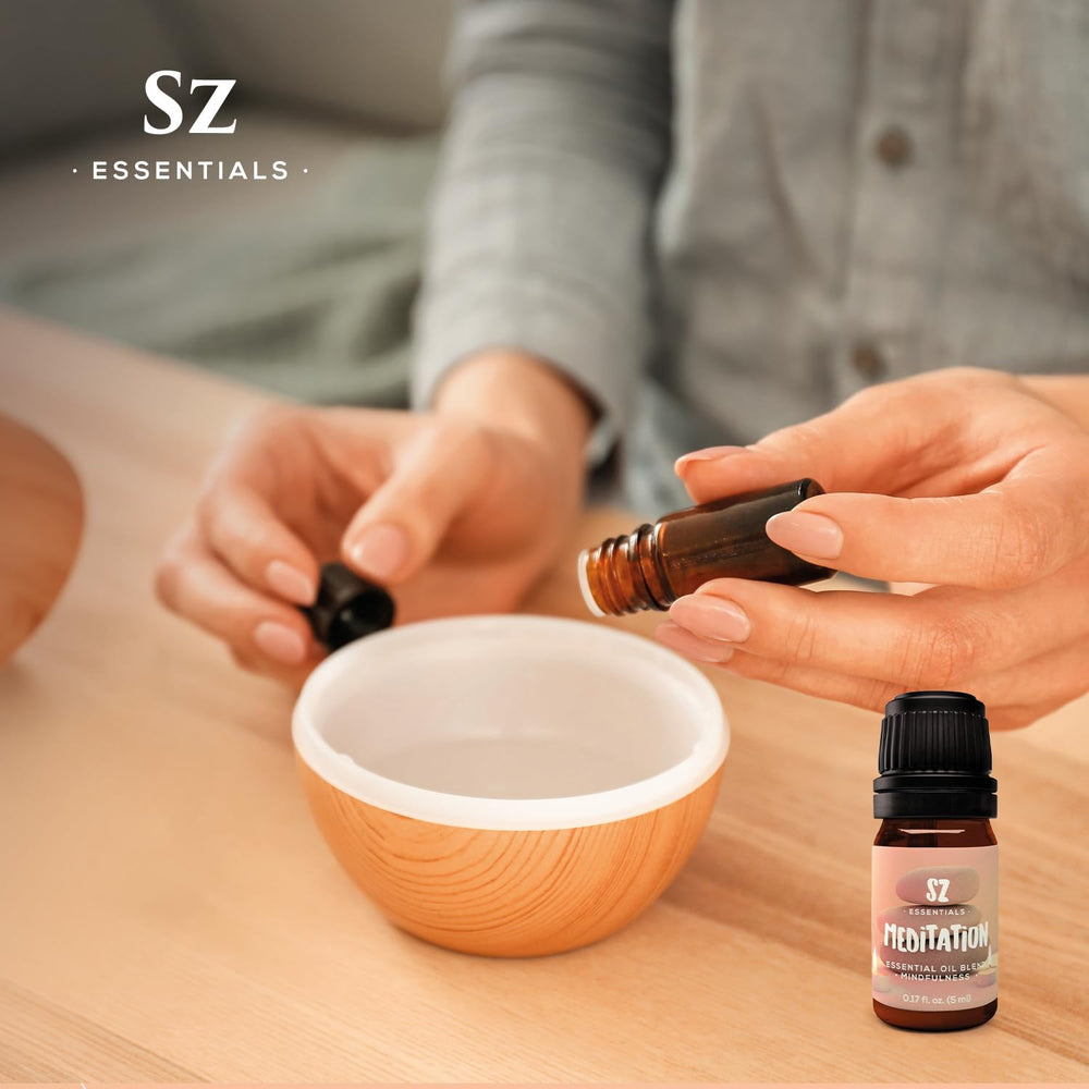 Shadow work space with Sz Essentials aroma