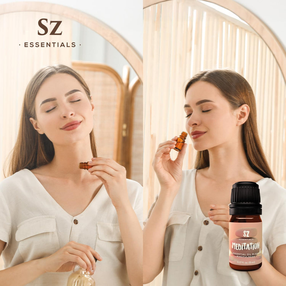Travel-friendly Sz Essentials bottle for on-the-go calm