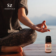 Yoga setup with Sz Essentials Meditation during practice