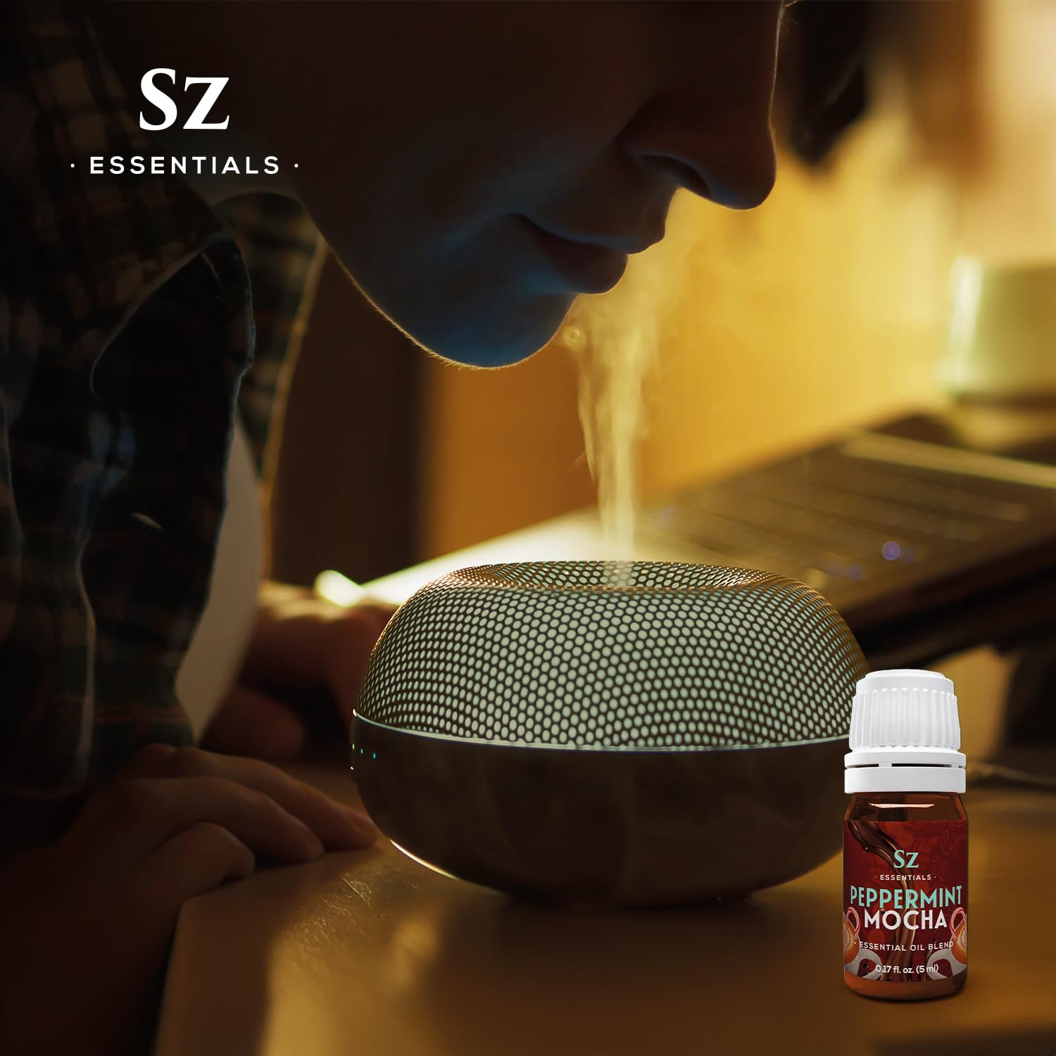 Sz Essentials Peppermint Mocha Muna Muna mint note adds refreshing lift.