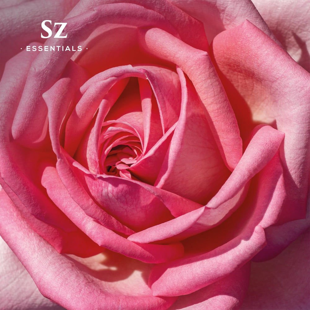 Sz Essentials Rose Absolute floral scent in bottle supports daily luxury moments.