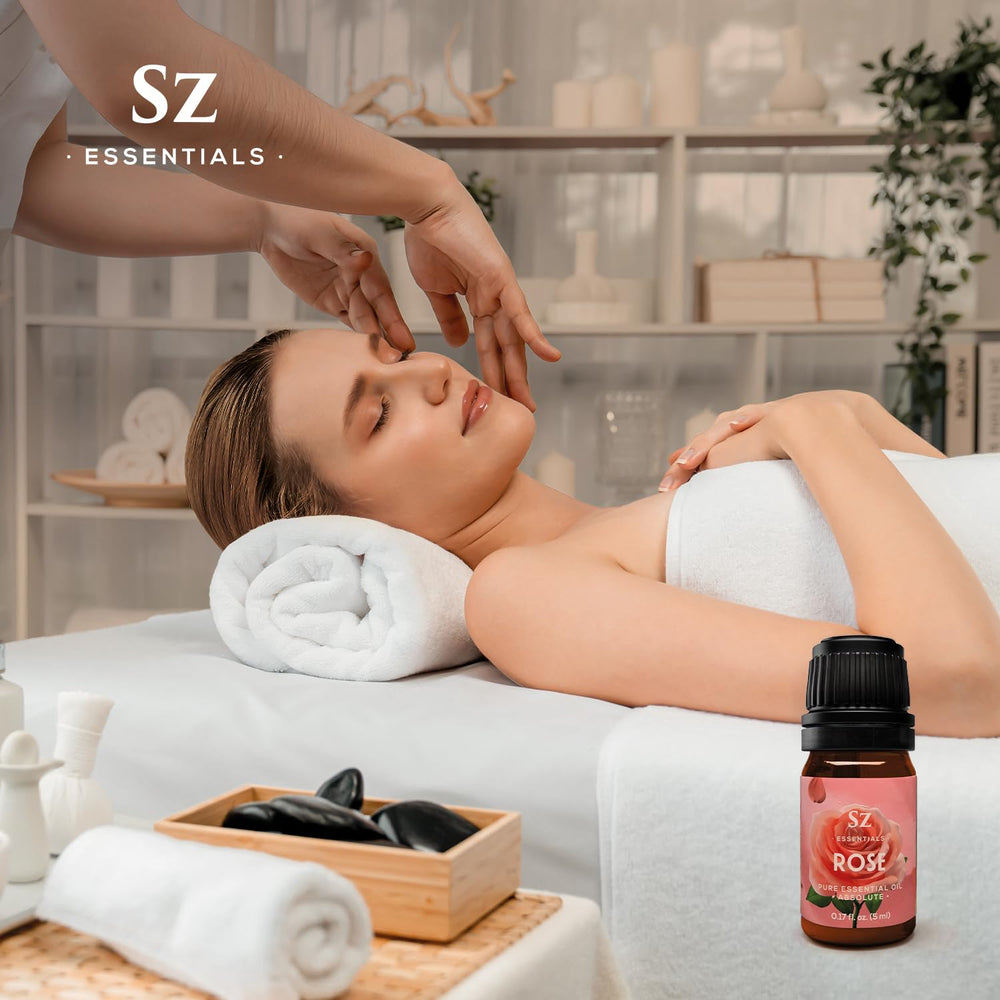 Sz Essentials Rose Absolute compact bottle ideal for precise daily use.