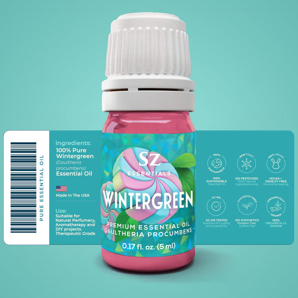 Sz Essentials Wintergreen diffuser scene conveys a refreshing mood for any room.