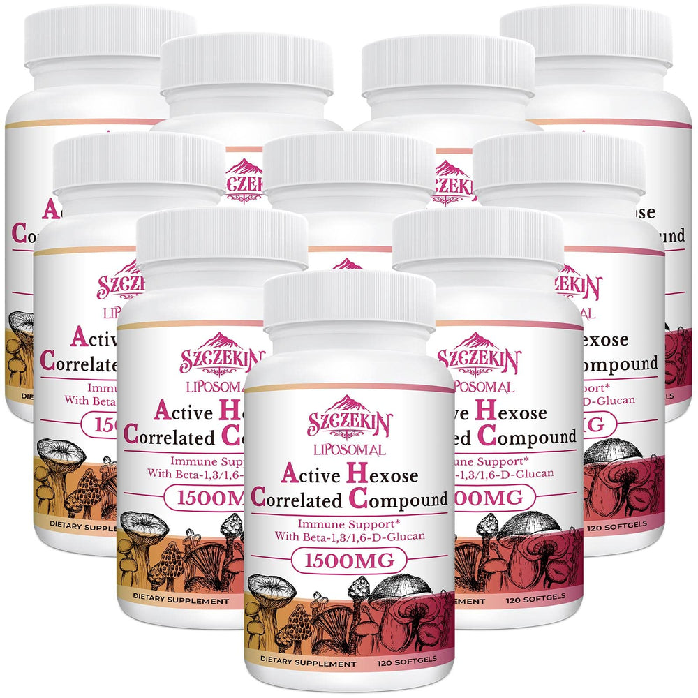 SZCZEKIN 1500mg liposomal compound bottle highlighting high potency for daily wellness
