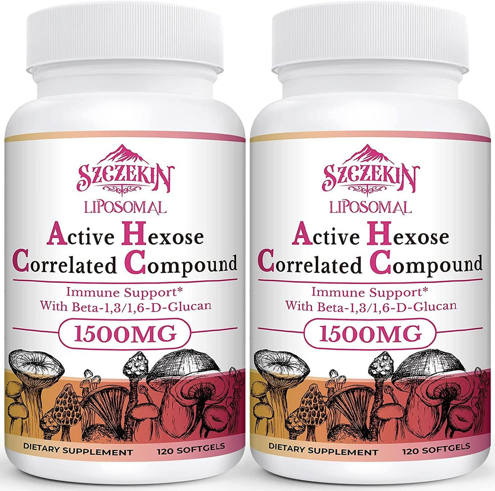 SZCZEKIN 1500mg liposomal softgels bottle for daily immune support.