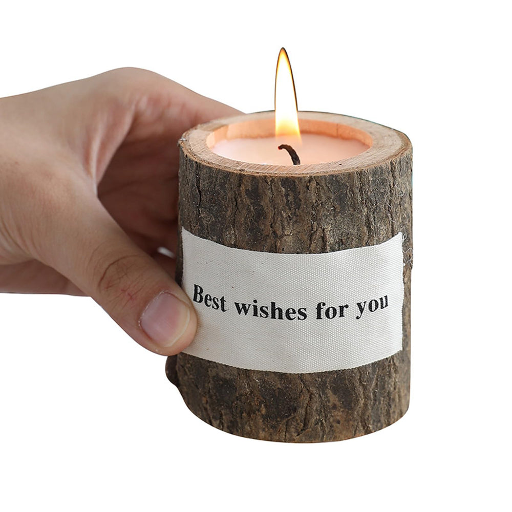T-shin floral fragrance candle enhances holiday table decor during celebrations.