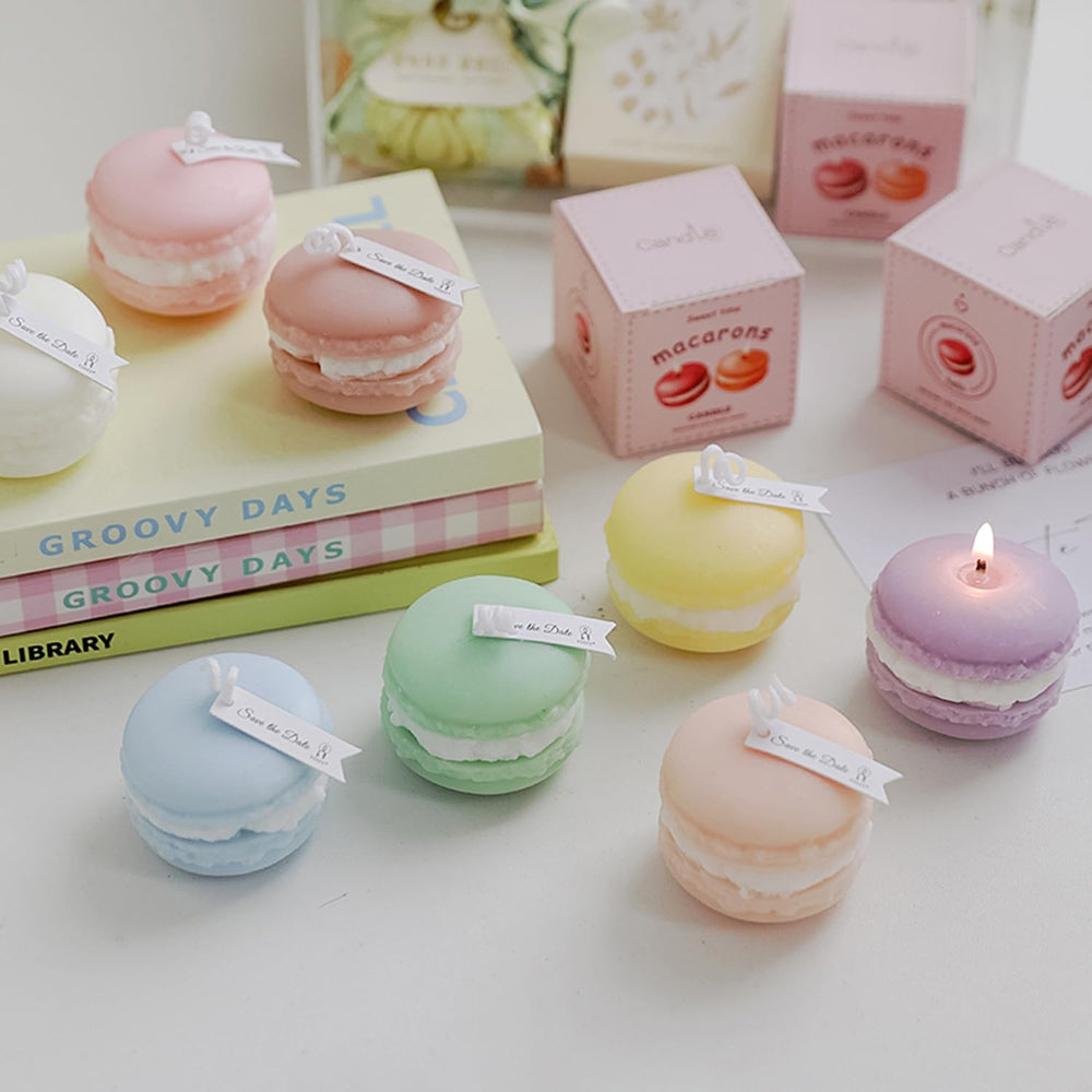 Side view shows compact 60g candle ideal for small spaces.
