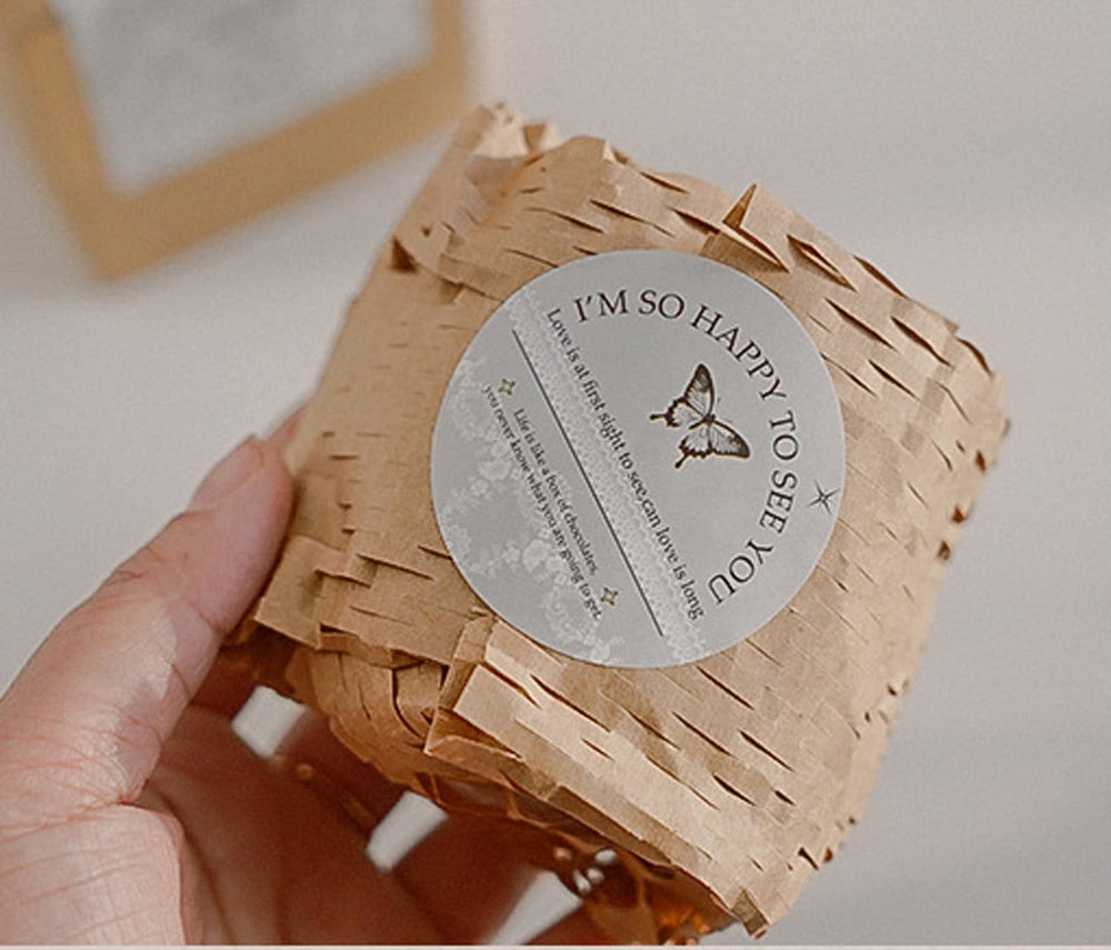 T-shin natural soy-wax candle in a heat-resistant plaster cup
