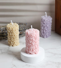 T-shin soy wax candle, 60g, delivers a clean, long-lasting fragrance.