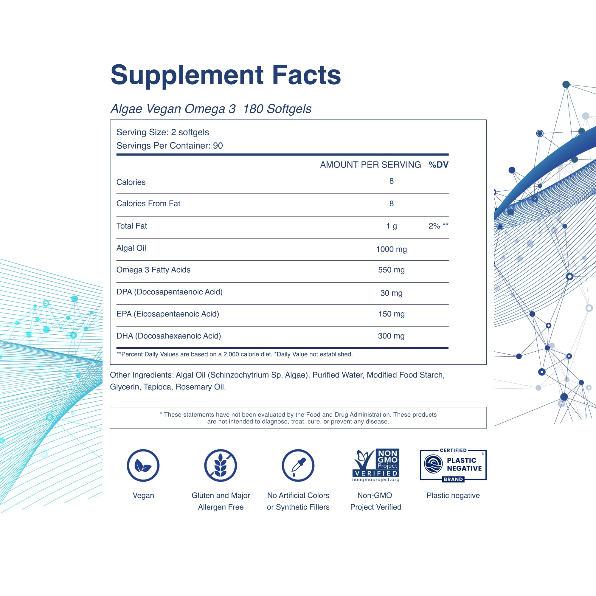 TAHIRO algal oil sourcing illustrating plant-based sustainable omega-3