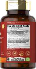 Tahoe Nutritionals probiotic capsules being poured for easy daily digestive support
