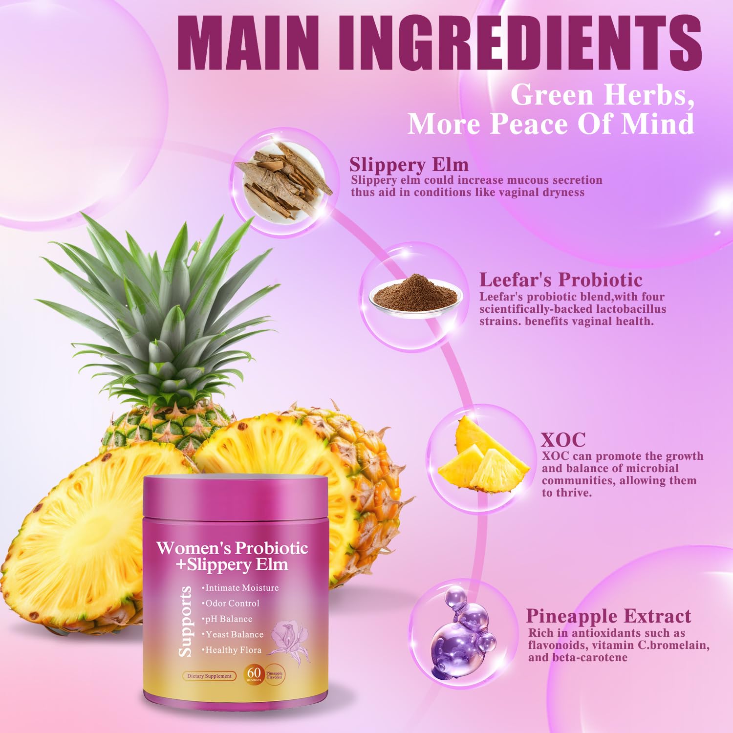 Complete packaging of TailTrespass feminine gummies for daily balance