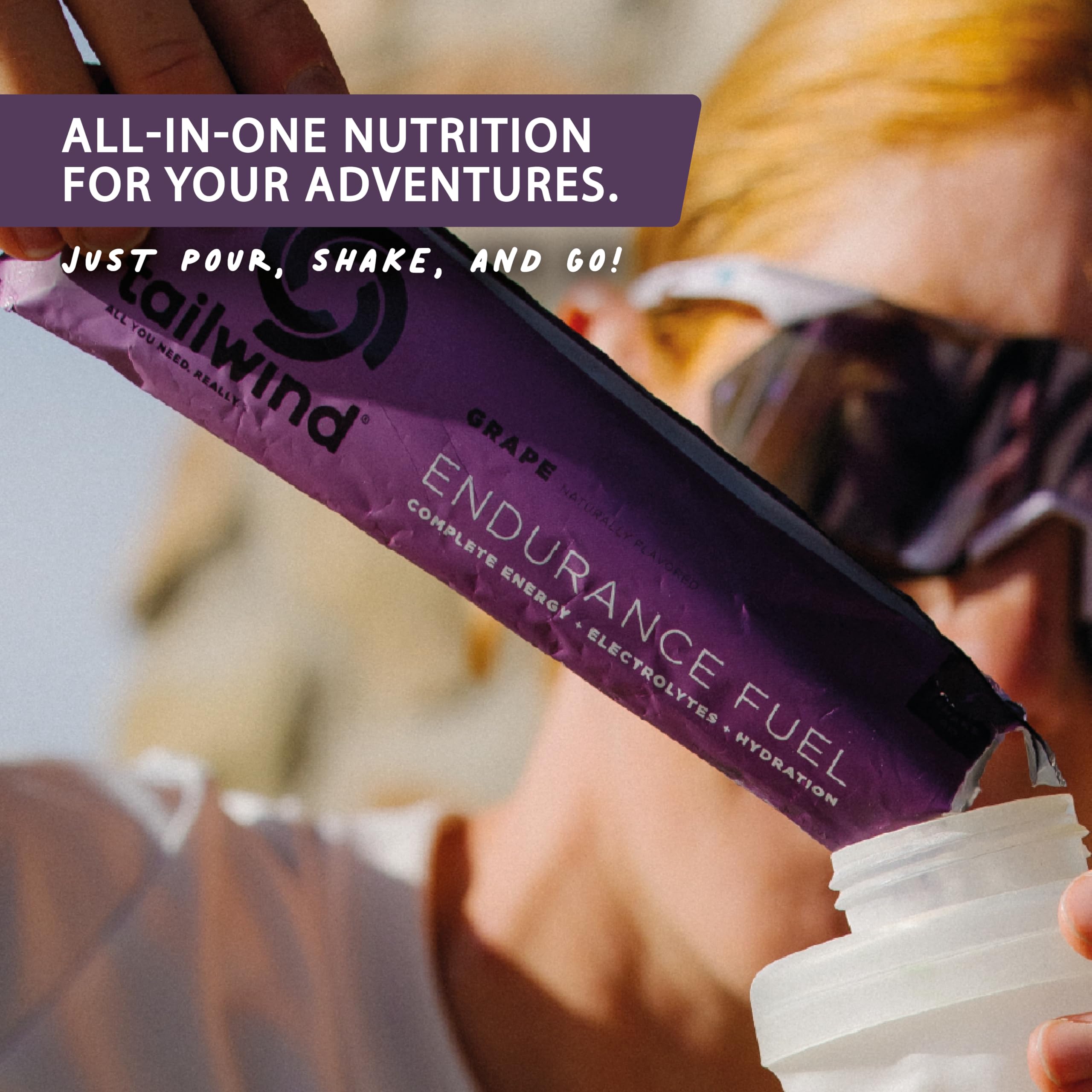 Tailwind Dauwaltermelon flavor endurance mix for easy sipping during endurance training
