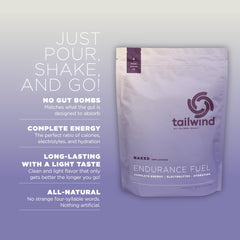 Tailwind Endurance Fuel bottle being mixed for on-the-go hydration.