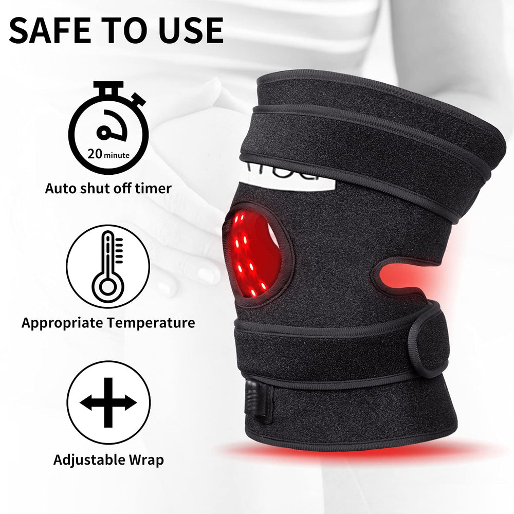 Talsafe 660nm red light diodes close-up for tissue support and circulation.