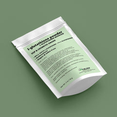 Talsen glutathione powder packaging for at-home cosmetic mixing