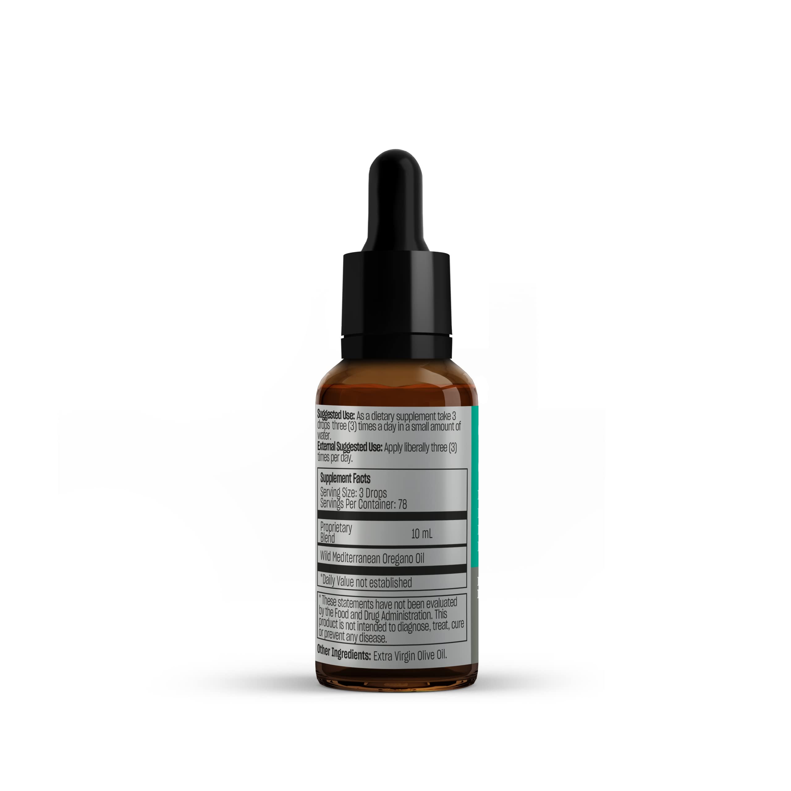 Talya Oregano Oil packaging shows seed-to-shelf quality control.