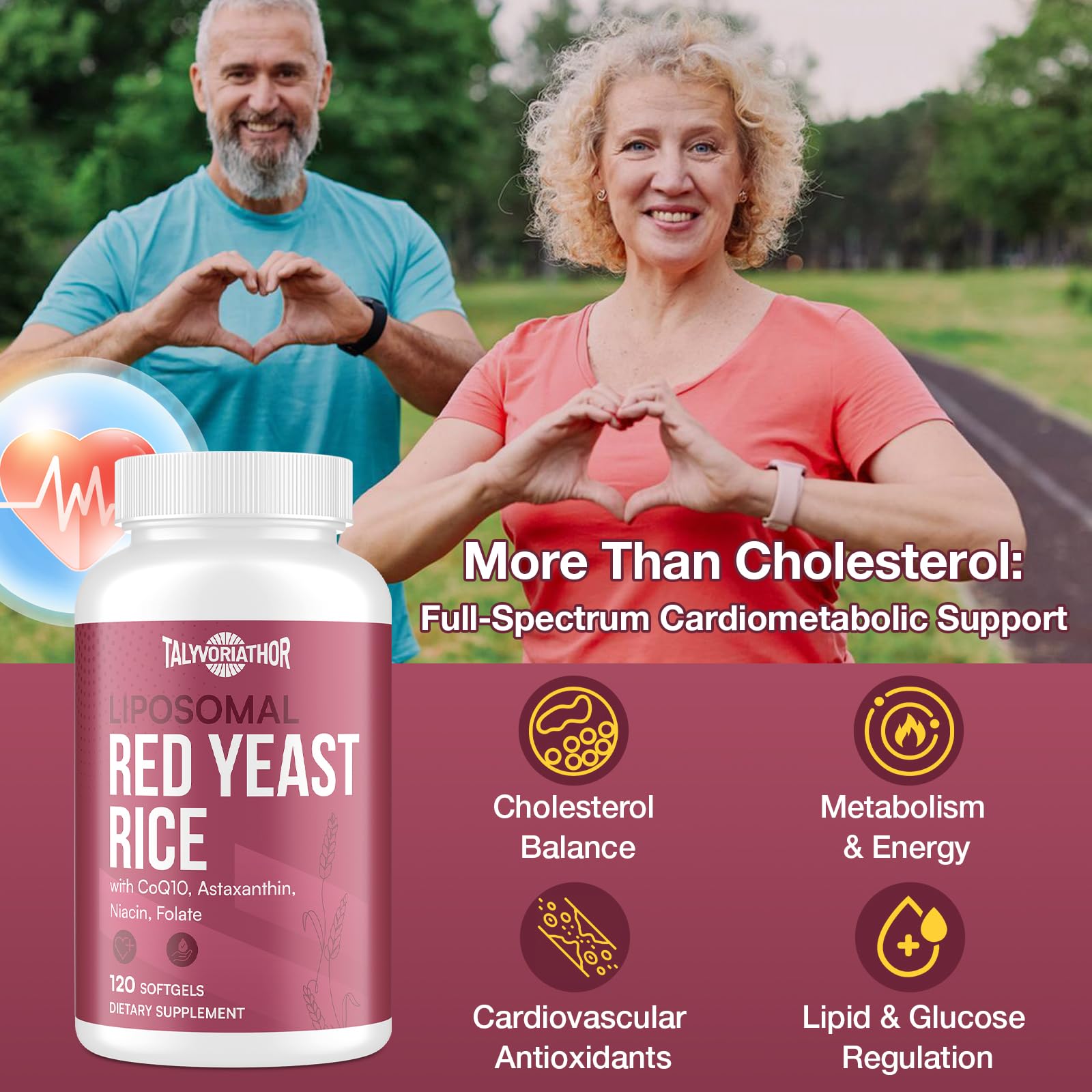 Talyvoriathor Astaxanthin 24mg visual for vascular health support.