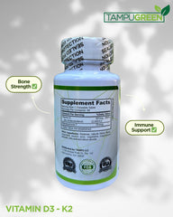 TAMPUGREEN 90-tablet bottle ready for daily immune and bone support