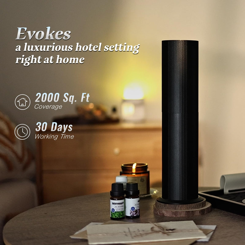 TANOXI diffuser app-control display shows convenient smart diffusion settings.