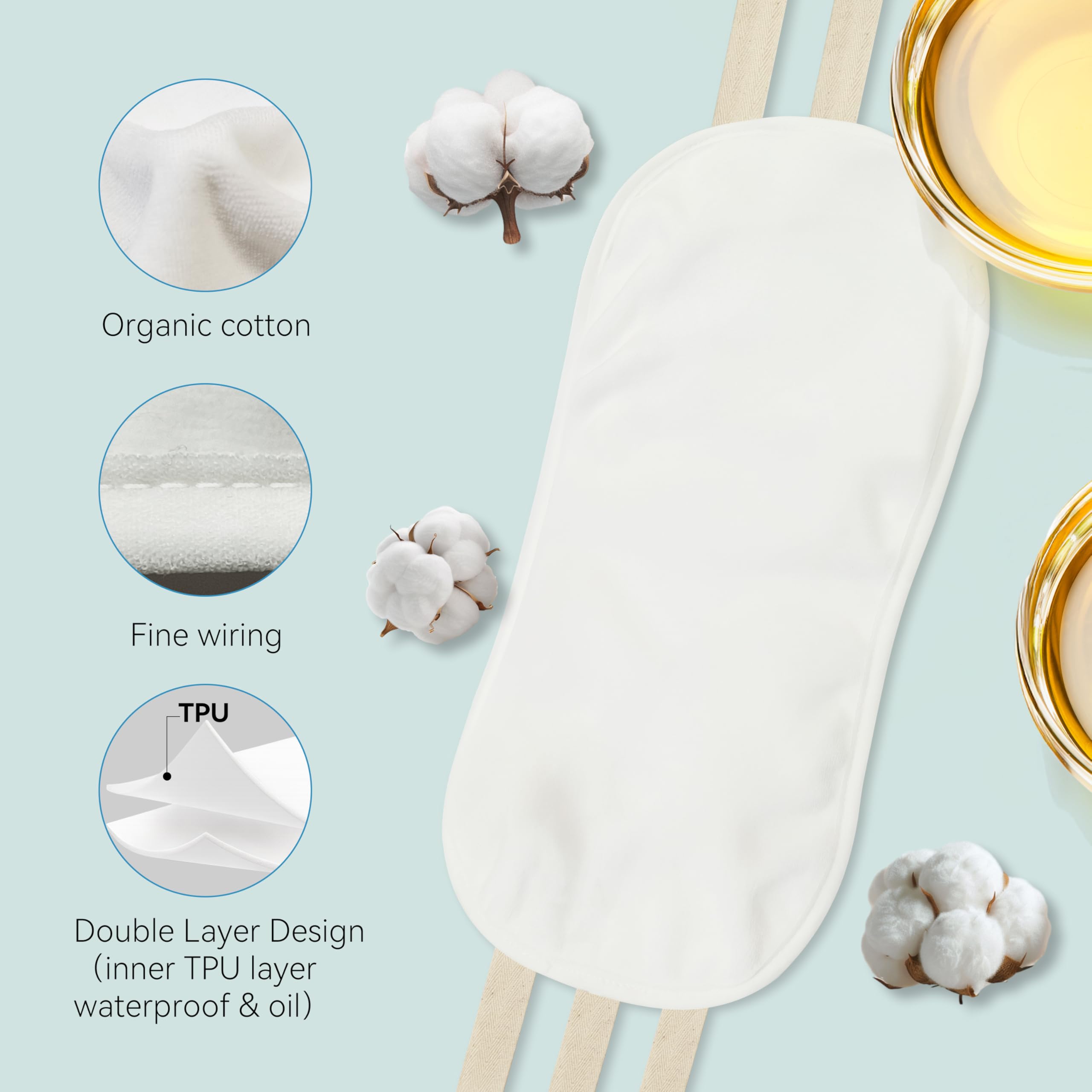 Taoscare wrap in use during relaxation or yoga for daily self care.