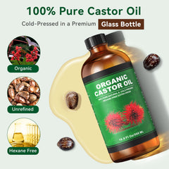 Taoscare Castor Oil pack wrap demonstrates reusable, soothing application.